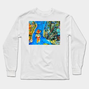 Swimming at Jericho Long Sleeve T-Shirt